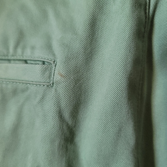 LACOSTE Men's Pastel Green Cotton Chino Pants, Size 36" - Picture 11 of 12